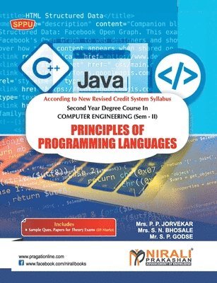 S N Bhosale - Principles of Programming Languages, Häftad