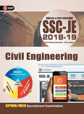 Gkp - SSC JE (CPWD/MES) Civil Engineering for Junior Engineers Recruitment Examination 2018-19, Häftad. Tillgänglighet: Lägg i varukorg