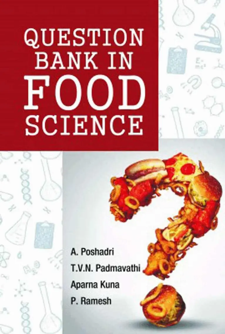 Er. A. Poshadri, T.V.N. Padmavathi, Aparna Kuna, P. Ramesh - Question Bank in Food Science, Häftad. Tillgänglighet: Tillfälligt slut