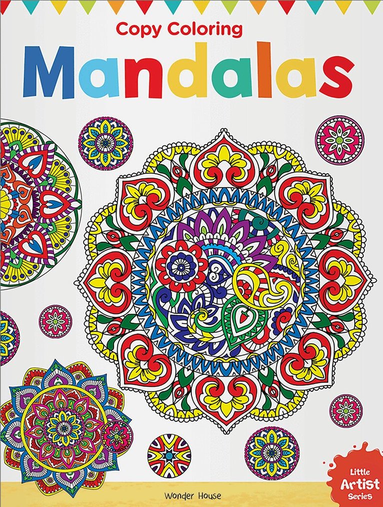 Wonder House Books - Little Artist Series Mandala, Häftad