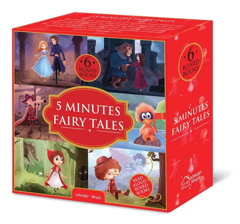 Wonder House Books - 5 Minutes Fairy Tales Bookset. Tillgänglighet: Tillfälligt slut