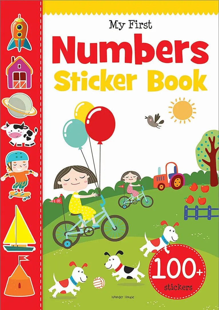 Wonder House Books - My First Numbers Sticker Book, Häftad. Tillgänglighet: Tillfälligt slut