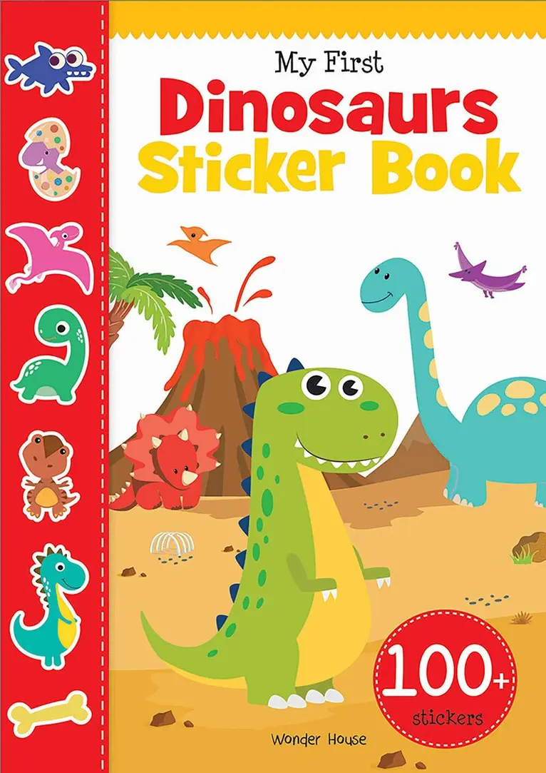 Wonder House Books - My First Dinosaurs Sticker Book, Häftad. Tillgänglighet: Tillfälligt slut