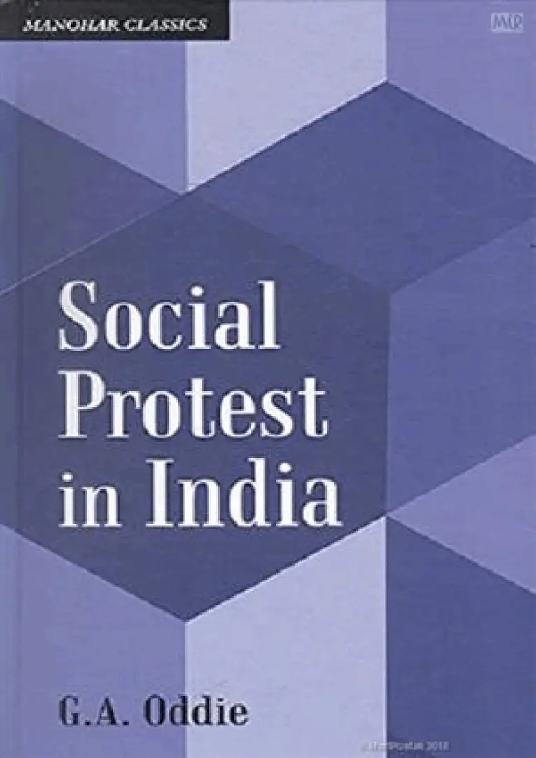 Geoffrey A. Oddie - Social Protest in India, Inbunden. Tillgänglighet: Tillfälligt slut