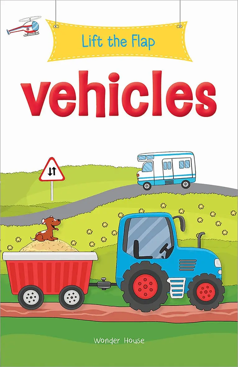 Wonder House Books - Vehicles, Kartonnage. Tillgänglighet: Tillfälligt slut