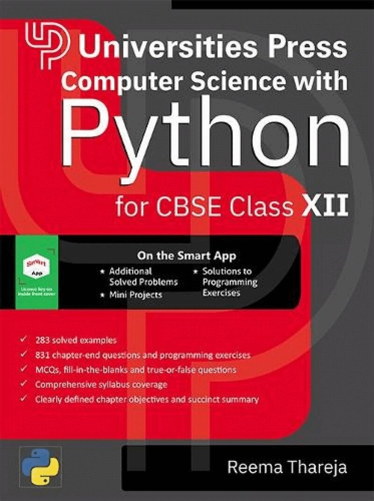 Reema Thareja - Computer Science with Python for CBSE Class XII, Häftad
