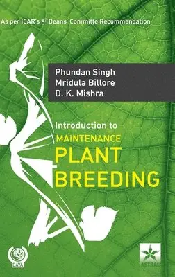 Phundan Singh - Introduction to Maintenance Plant Breeding, Inbunden. Tillgänglighet: Lägg i varukorg