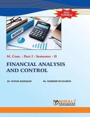 Suhas Mahajan - Financial Analysis and Control, Häftad. Tillgänglighet: Lägg i varukorg