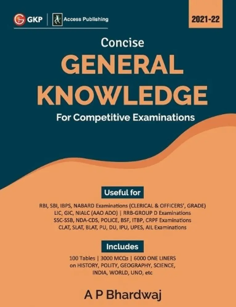 A.P. Bhardwaj - Concise General Knowledge, Häftad. Tillgänglighet: Lägg i varukorg