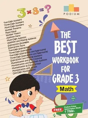 Podium School - Best Math Workbook for Grade 3, Häftad. Tillgänglighet: Lägg i varukorg
