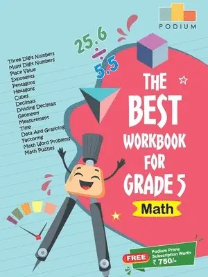 Podium School - Best Math Workbook for Grade 5, Häftad. Tillgänglighet: Lägg i varukorg