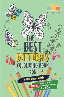 Podium School - Best Butterfly Colouring Book, Häftad. Tillgänglighet: Lägg i varukorg