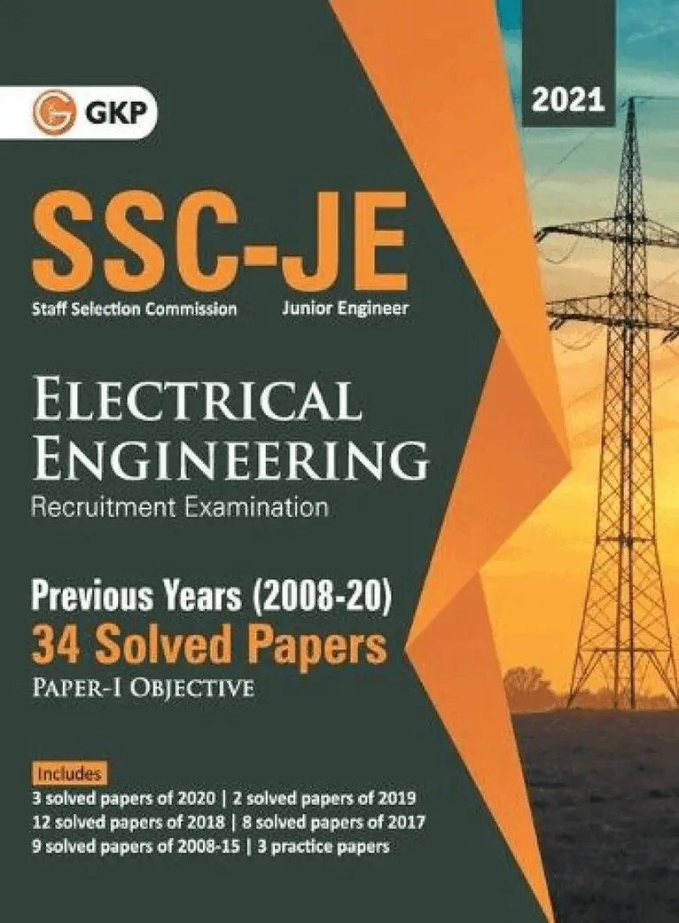 Gautam Puri - Ssc 2021 Junior Engineers Paper I Electrical Engineering 34 Previous Years Solved Papers (2008-20), Häftad. Tillgänglighet: Lägg i varukorg
