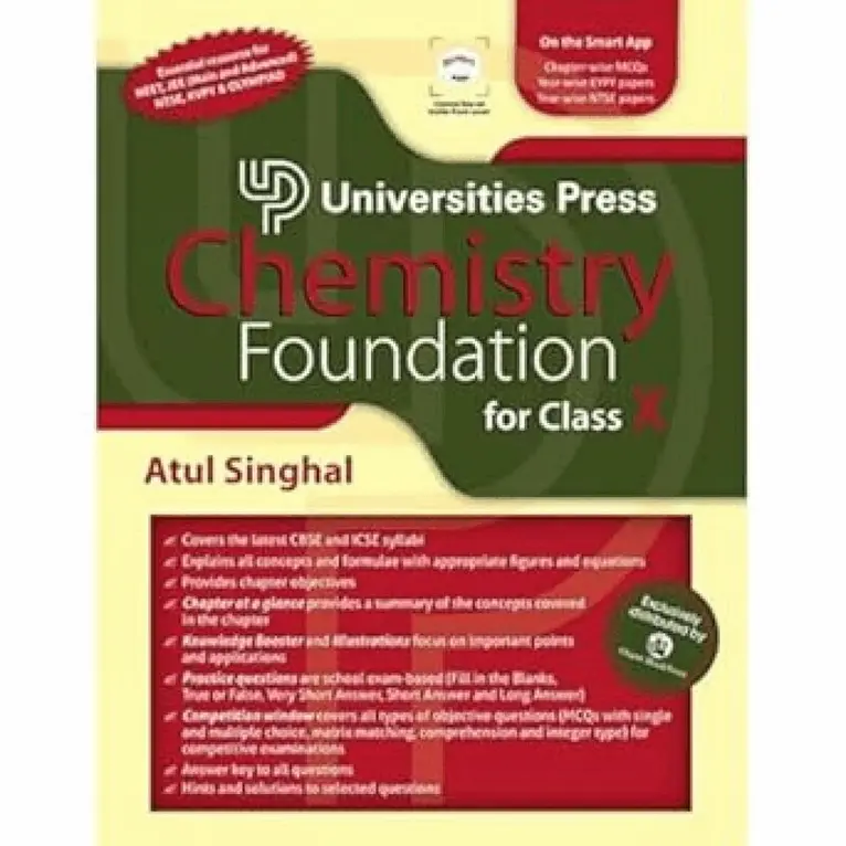Atul Singhal - Chemistry Foundation for Class X, Häftad. Tillgänglighet: Tillfälligt slut