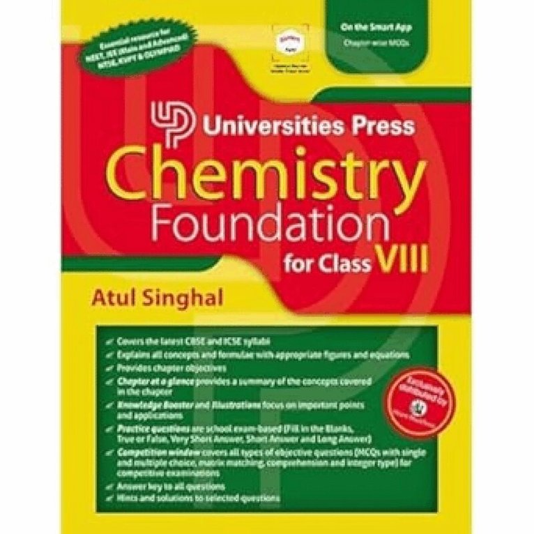 Atul Singhal - Chemistry Foundation for Class VIII, Häftad