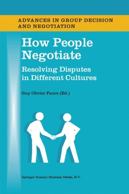Guy Olivier Faure - How People Negotiate, E-bok