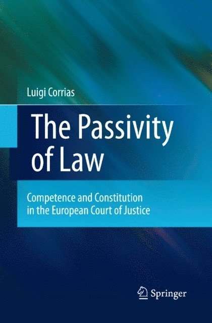 Luigi Corrias - Passivity of Law, E-bok