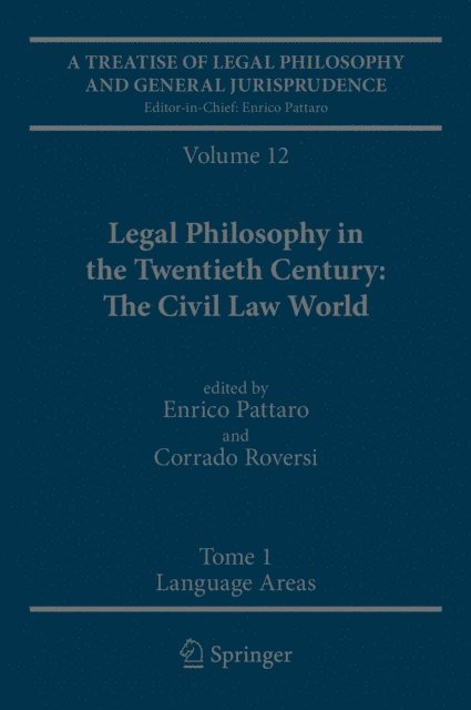 Corrado Roversi, Enrico Pattaro - Treatise of Legal Philosophy and General Jurisprudence, E-bok