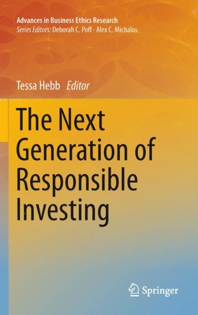 Tessa Hebb - Next Generation of Responsible Investing, E-bok