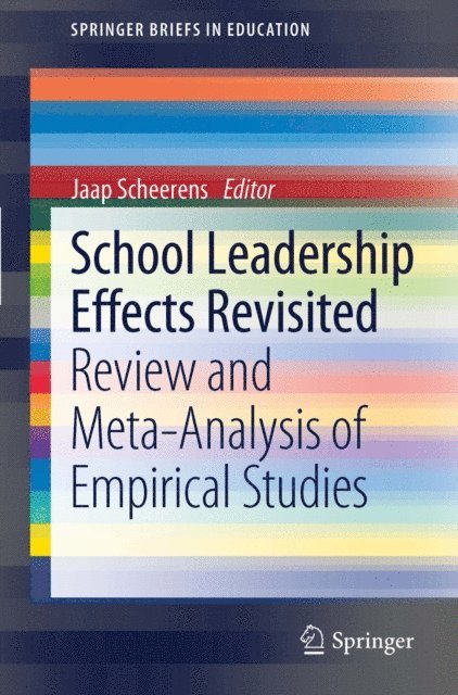 Jaap Scheerens - School Leadership Effects Revisited, E-bok