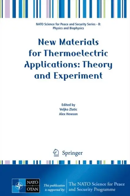 Alex Hewson, Veljko Zlatic - New Materials for Thermoelectric Applications: Theory and Experiment, E-bok. Tillgänglighet: Lägg i varukorg