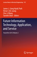 Future Information Technology, Application, and Service
