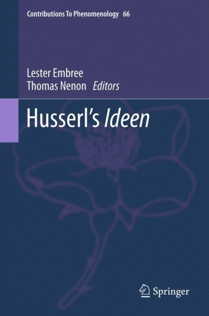 Thomas Nenon, Lester Embree - Husserl's Ideen, E-bok