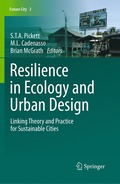 Resilience in Ecology and Urban Design