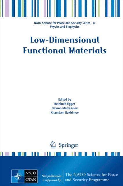 Khamdam Rakhimov, Davron Matrasulov, Reinhold Egger - Low-Dimensional Functional Materials, E-bok