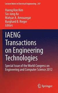 IAENG Transactions on Engineering Technologies