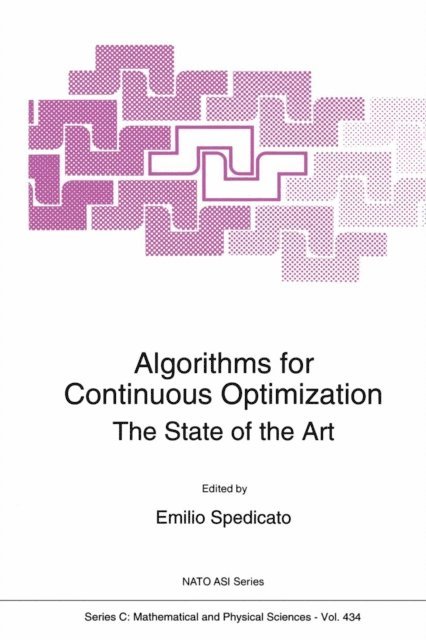 E. Spedicato - Algorithms for Continuous Optimization, E-bok