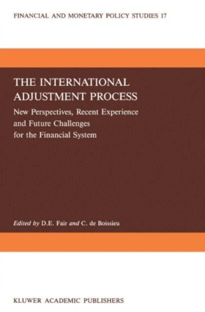C. de Boissieu, D.E. Fair - International Adjustment Process, E-bok
