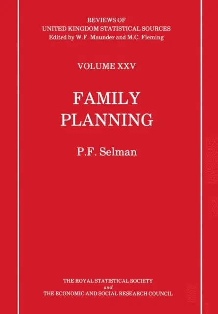 P. F. Selman - Family Planning, E-bok. Tillgänglighet: Lägg i varukorg