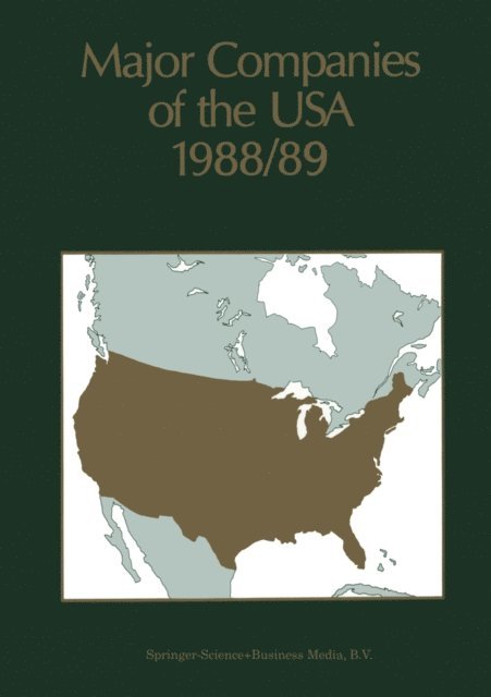A. Wilson - Major Companies of the USA 1988/89, E-bok