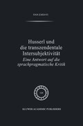 Husserl und Die Transzendentale Intersubjektivitÿt