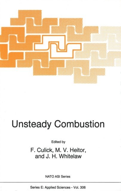 J.H. Whitelaw, M.V. Heitor, F. Culick - Unsteady Combustion, E-bok