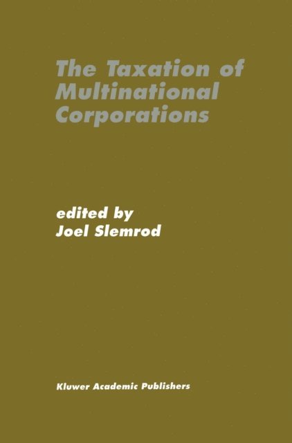 Joel Slemrod - Taxation of Multinational Corporations, E-bok