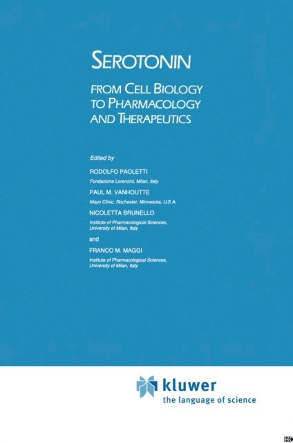 Franco M. Maggi, Nicoletta Brunello, Rodolfo Paoletti, Paul M. Vanhoutte - Serotonin, E-bok