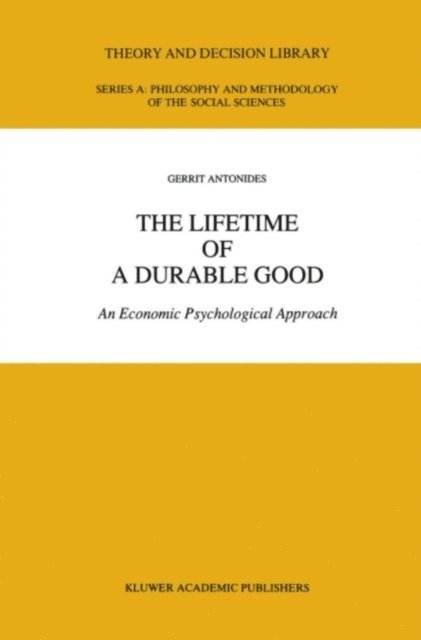 G. Antonides - Lifetime of a Durable Good, E-bok