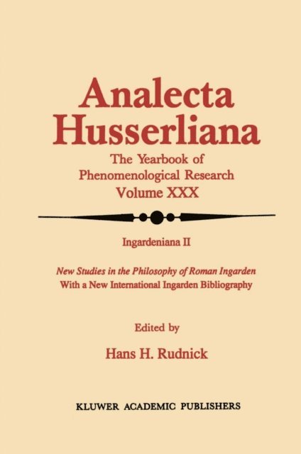 Hans H. Rudnick - Ingardeniana II, E-bok