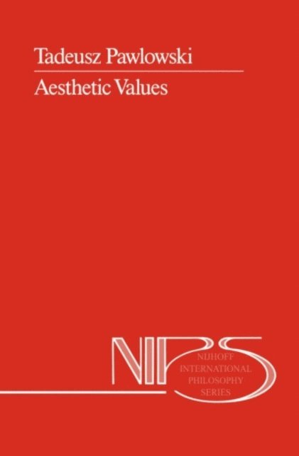 T. Pawlowski - Aesthetic Values, E-bok