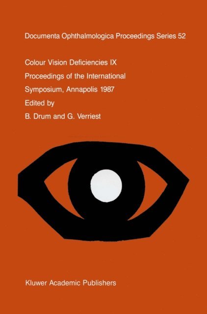 G. Verriest, B. Drum - Colour Vision Deficiencies IX, E-bok