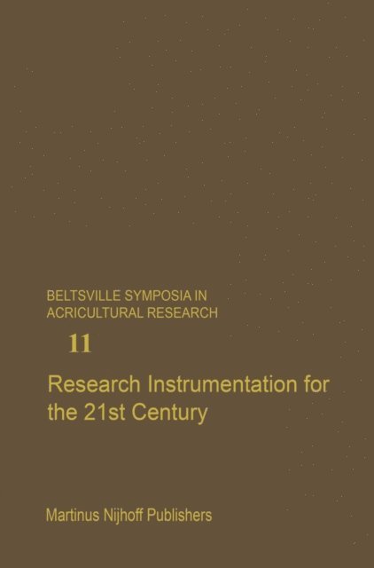 Gary R. Beecher - Research Instrumentation for the 21st Century, E-bok