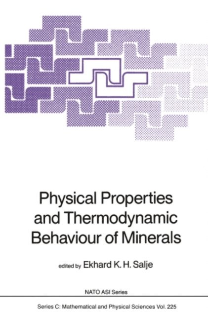 Ekhard K.H. Salje - Physical Properties and Thermodynamic Behaviour of Minerals, E-bok
