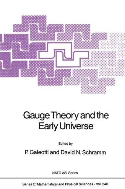 David N. Schramm, P. Galeotti - Gauge Theory and the Early Universe, E-bok