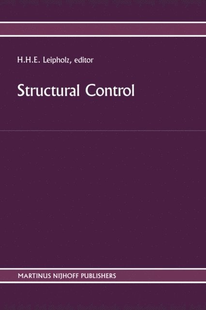 U. Leipholz - Structural Control, E-bok