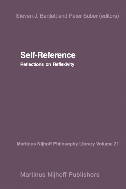 P. Suber, S.J. Bartlett - Self-Reference, E-bok