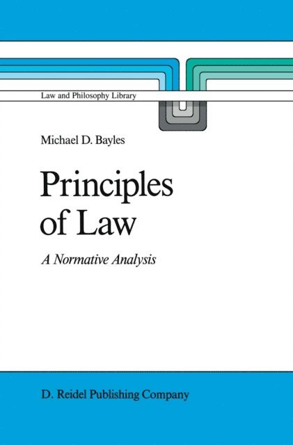 M.E. Bayles - Principles of Law, E-bok