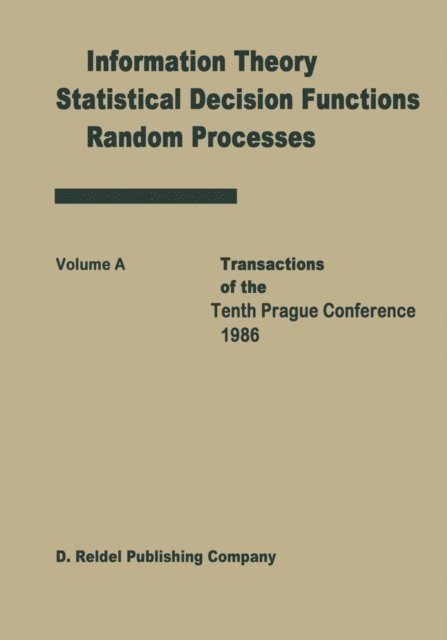 J.A. Visek - Transactions of the Tenth Prague Conferences, E-bok