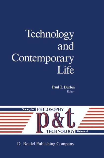 P.T. Durbin - Technology and Contemporary Life, E-bok